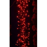 Электрогирлянда 200 LED красный цвет, LC-0515-3