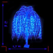 LED-"Ива плакучая", выс. 2 м., 1056 светодиодов JH2.0/1.7B-IC