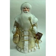 Дед Мороз Воевода в золотой шубе 34см (арт. д34-001зол 055)